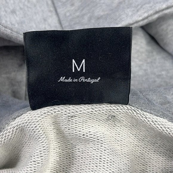 Inimigo Men’s Hoodie Embroidery Grey Sweater Red Heart Logo Supima Cotton M $195 - Picture 8 of 12